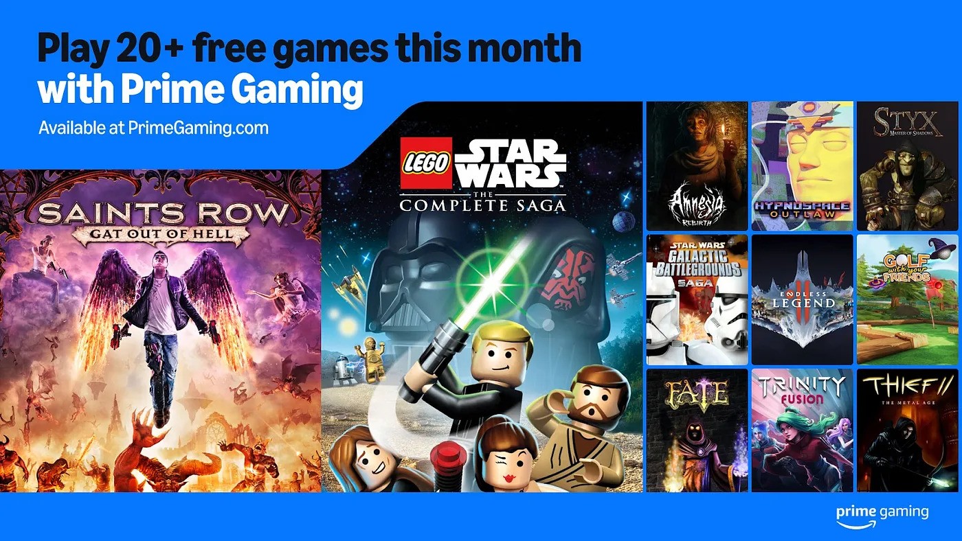 Prime Gaming Mei 2025: 22 Game Gratis yang Bisa Kamu Klaim Sepanjang Bulan Ini!